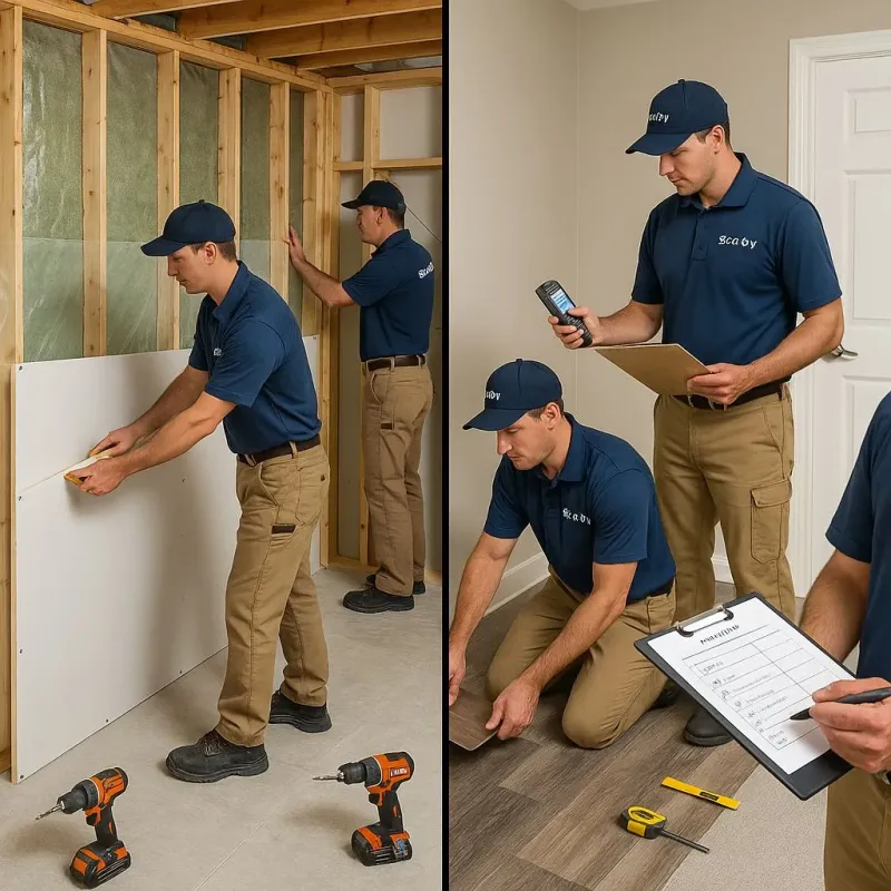 Repairs and Reconstruction process in Carlisle-Rockledge, AL
