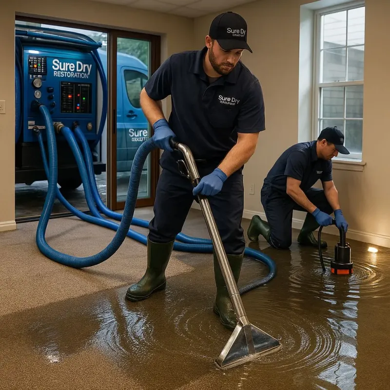Water Extraction and Removal process in Carlisle-Rockledge, AL